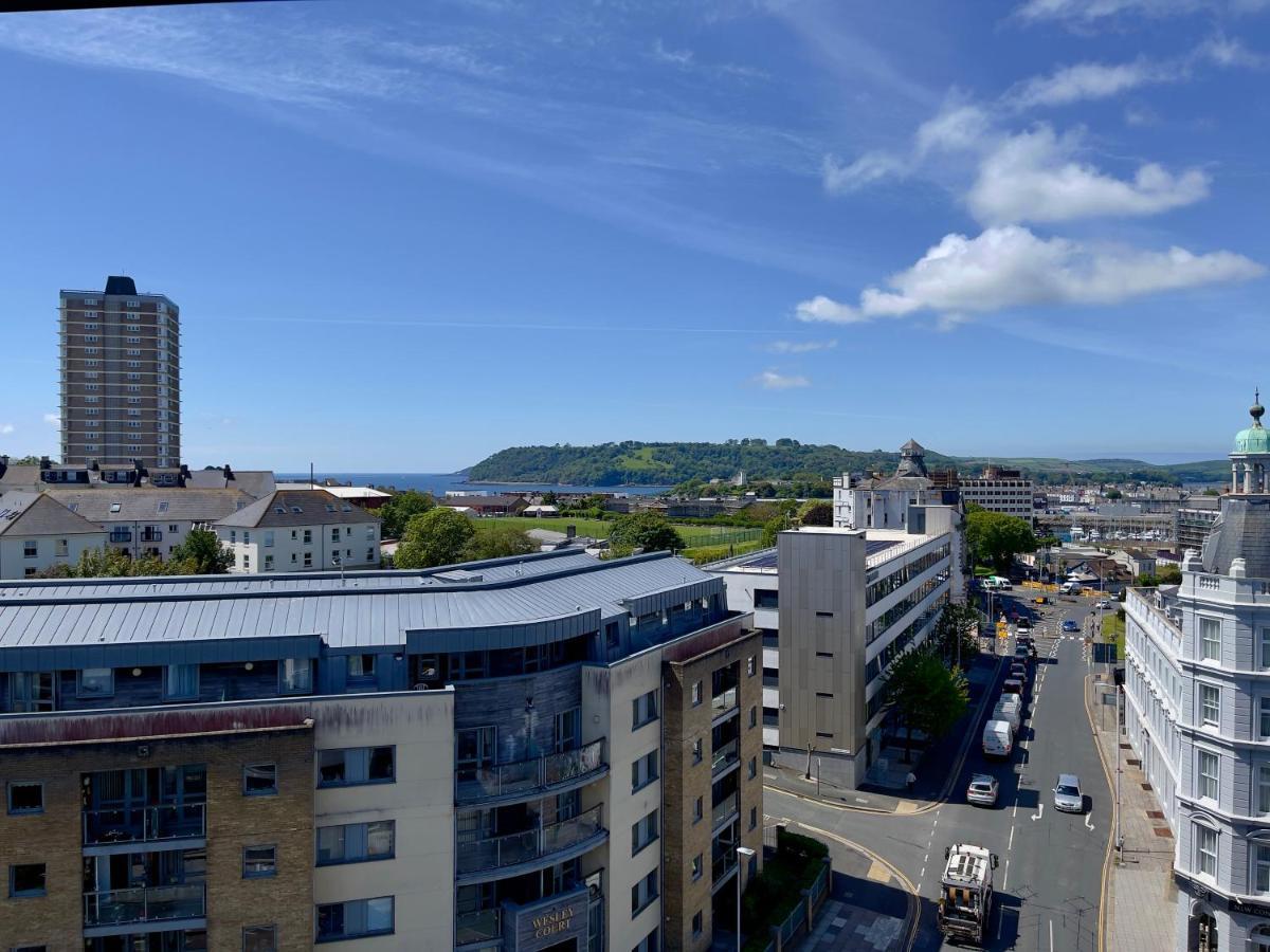 Ocean Crescent Plymouth City Centre Penthouse Level Apartment ภายนอก รูปภาพ